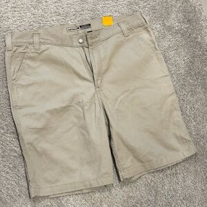 NWT! MENS Carhartt Rugged Flex Relaxed Fit Canvas Work Short. Size 40 w10”inseam